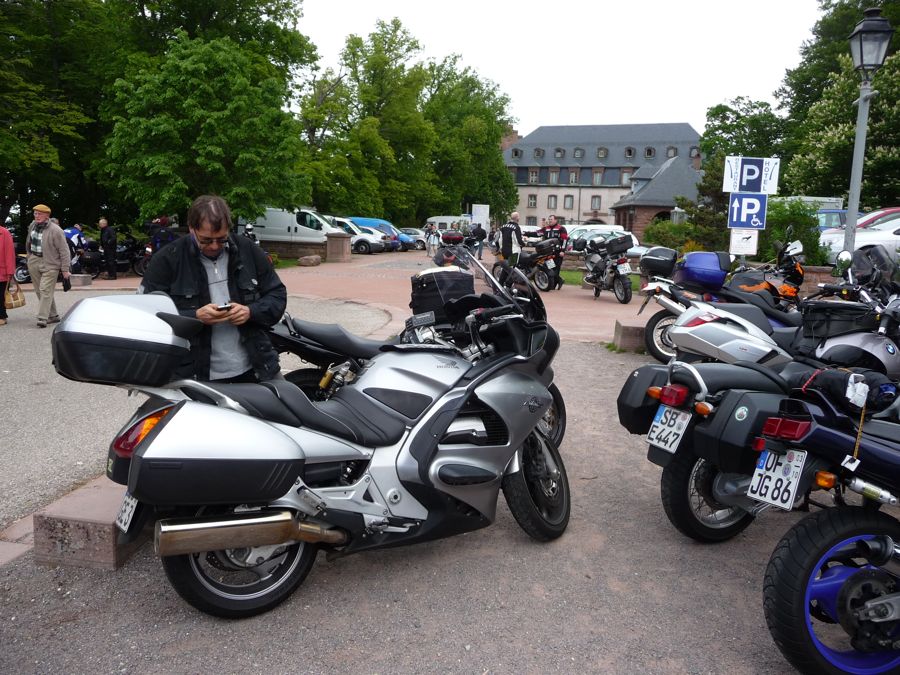 In Ste. Odile wird dem TomTom gesagt, wie es weitergeht...